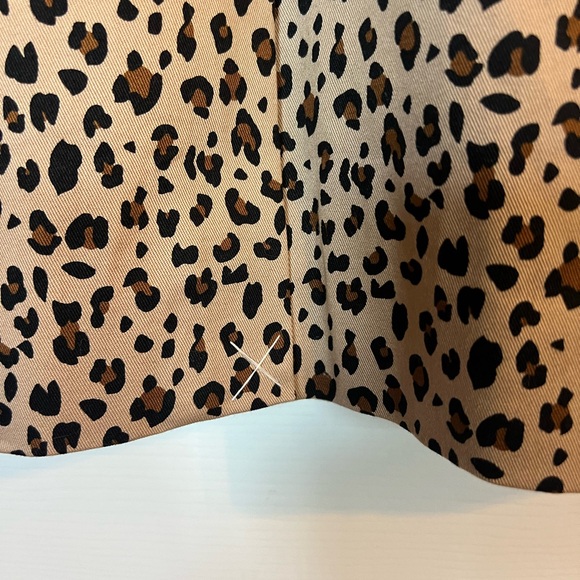 J Crew Leopard Sheath Dress size 4 - Picture 6 of 14